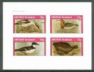 Grunay 1982 Birds #06 (Avocet, Ruff, Plover & Coot) i...