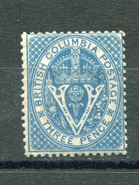 British Columbia # 7 Mint F-VF NH -- Lakeshore Philatelics