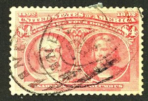 U.S. #244 USED