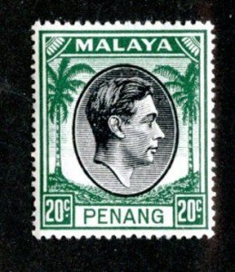 102 BCX  1949 Penang Sc.# 14 MNH** cv $2.75 ( Offers welcome )