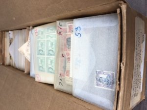 WW, BRITISH COLONIES, 81 Long Boxes Enormous Accumulation of Stamps, 300k +