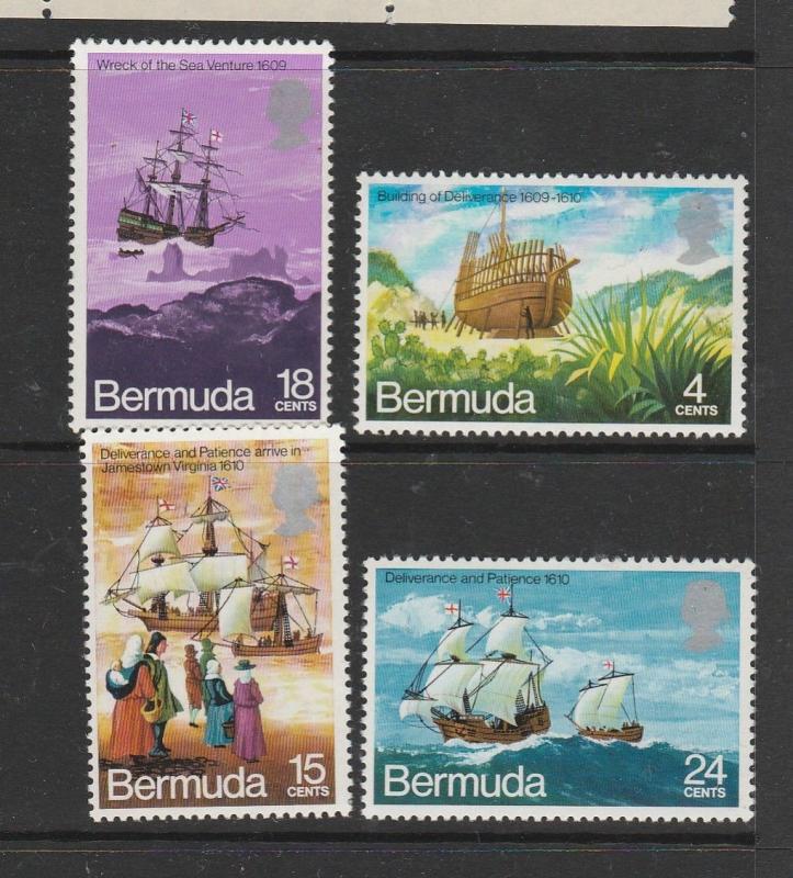 Bermuda 1971 Deliverance UM/MNH SG 275/8