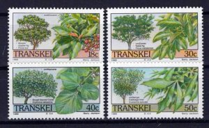 South Africa Transkei 227-230 MNH Trees Plants Nature ZAYIX 0424S0109M