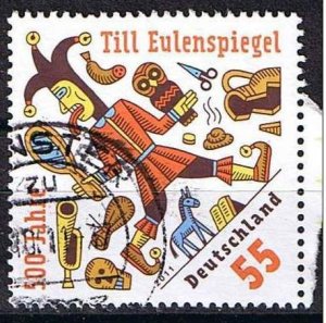 Germany 2011,Sc.#2633 used, 500th Anniversary of Till Eulenspiegel