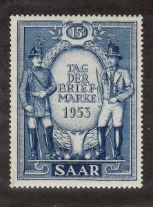 Saar Scott #247 MNH Note