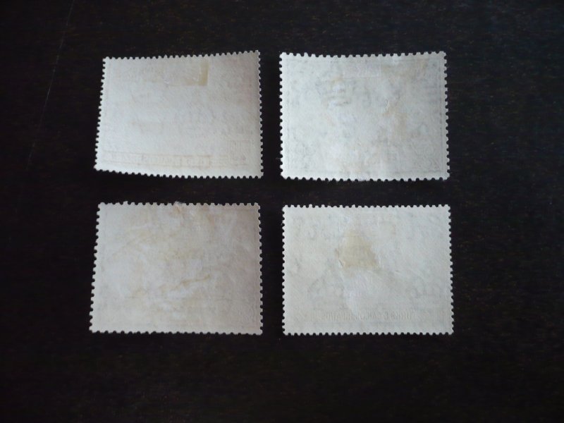 Stamps - Turks & Caicos - Scott# 101-104 - Mint Hinged  Set of 4 Stamps
