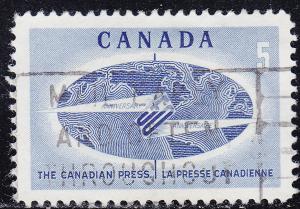 Canada 473 50th Anniversary of The Canadian Press 5¢ 1967