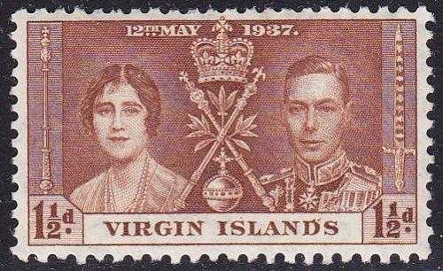 British Virgin Islands 1937 SG108 HM