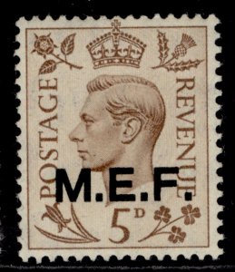 BRITISH OC OF ITALIAN COLONIES GVI SG M15, 5d brown, M MINT.