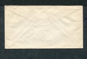 Postal History - Rockfield IN 1929 Black 4-bar Cancel Postal Stationery B0498