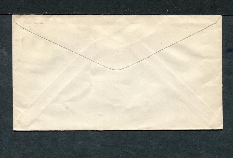 Postal History - Rockfield IN 1929 Black 4-bar Cancel Postal Stationery B0498