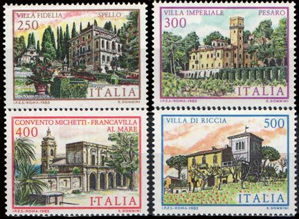 Scott #1565-8 Villas MNH