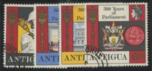 Antigua #213-216 Used Single (Complete Set)