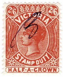 (I.B) Australia - Victoria Revenue : Stamp Duty 2/6d (1909)