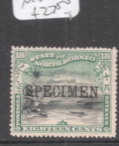 North Borneo Specimen SG 110s MOG (10deg)