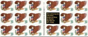 1992 Sc 2596a GREEN 29¢  Eagle Shield D22322 CV $12
