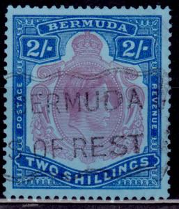 Bermuda 1938-1951, King George VI, 2sh, used