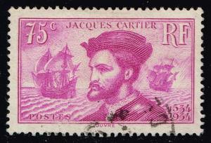 France #296 Jacques Cartier; Used (2.25)