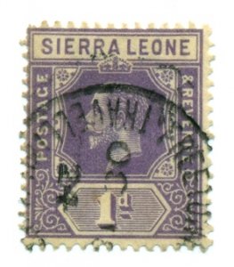 Sierra Leone 1924 #123a U SCV(2022)=$2.50
