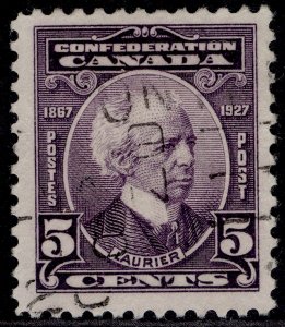 CANADA GV SG269, 5c violet, FINE USED.