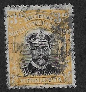 RHODESIA SC# 124a  FVF/U