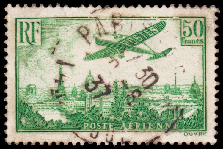 France Scott C14 (1936) Used F, CV $325.00 C