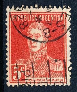 Argentina #345 Single Used