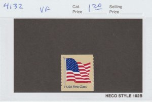 Scott# 4132 2007 41c Flag Issue VF MNH Coil