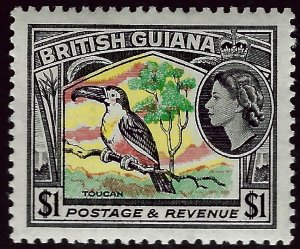 British Guiana #265 Mint OG VF hr SCV$14.00...Win a Bargain!