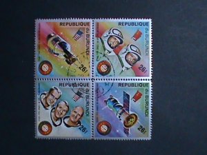 ​BURUNDI STAMP 1975 SC# 744 SPACE HEROES CTO NH SET EST, $4 VERY FINE