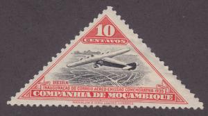 Mozambique Company 166 Plane Over Beira 1935