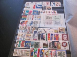 GERMANY BERLIN MNH 1957-1975 COMPLETE SETS  XF