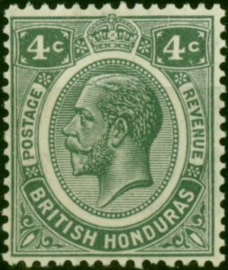 British Honduras 1929 4c Grey SG130 V.F MNH