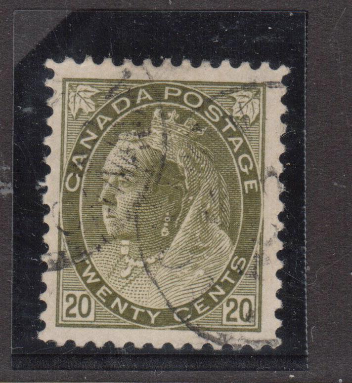 Canada #84 VF Used & Dated