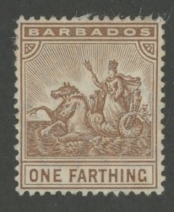 Barbados #91 Unused Single