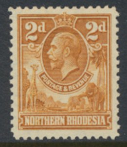 Northern Rhodesia  SG 4  SC# 4 MLH  see detail and scans