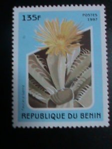​BENIN-1997-LOVELY COLORFUL BEAUTIFUL CACTUS FLOWER MNH  VF-LAST ONE