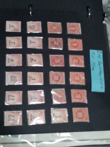 28 Collection Stamp Lot 24 MNH Postage Due + 4 Used Special Delivery Collection