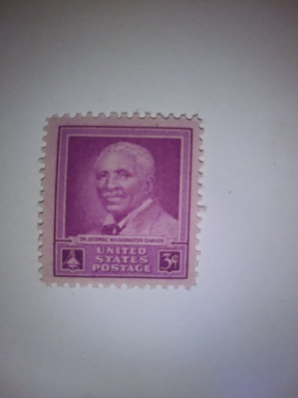 SCOTT # 953 SINGLE DR. GEORGE WASHINGTON CARVER MINT NEVER HINGED !!