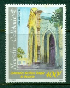 New Caledonia 1993 Noumea temple centenary MUH