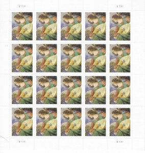 US#4477  44c Angel with LutePane of 20 (MNH) CV $20.00