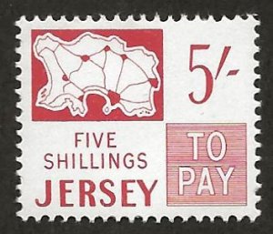 JERSEY SC# J6  FVF/MNH 1969