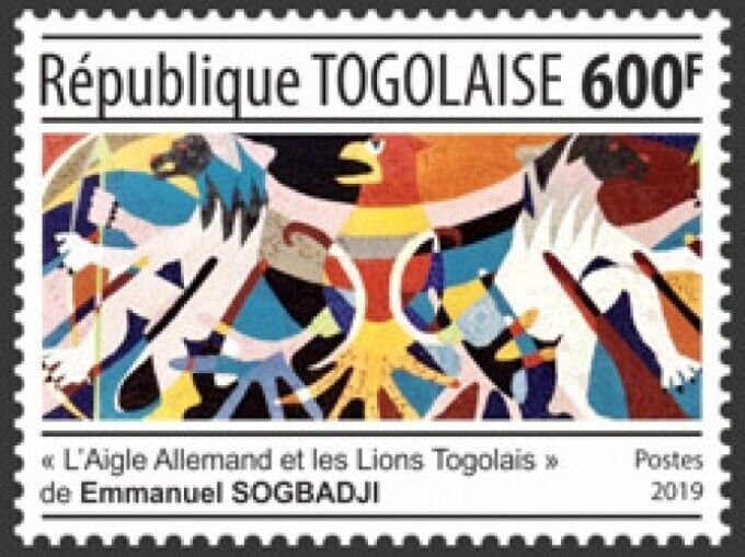 Togo - 2020 Artist Emmanuel Sogbadji - Stamp - TGLC190101a