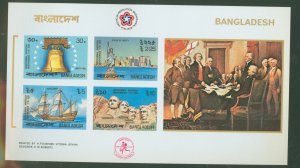 Bangladesh #114a Mint (NH) Souvenir Sheet