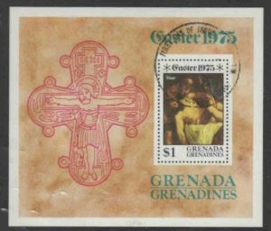 GRENADA GRENADINES #66 1975 EASTER MINT VF NH O.G S/S CTO aa