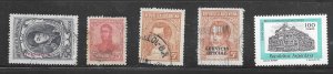 Argentina #(my7) Used 10 Cent Collection / Lot