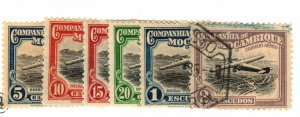 Mozambique Company #C1-4, C11 MH, C12 used