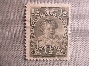 Newfoundland, Scott# 78, MH