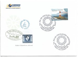 ARGENTINA 2010 TIERRA DEL FUEGO LIGHTHOUSE LANDSCAPES FIRST DAY COVER FDC