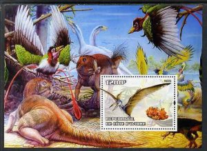 IVORY COAST - 2004 - Dinosaurs #1 - Perf Min Sheet - MNH - Private Issue